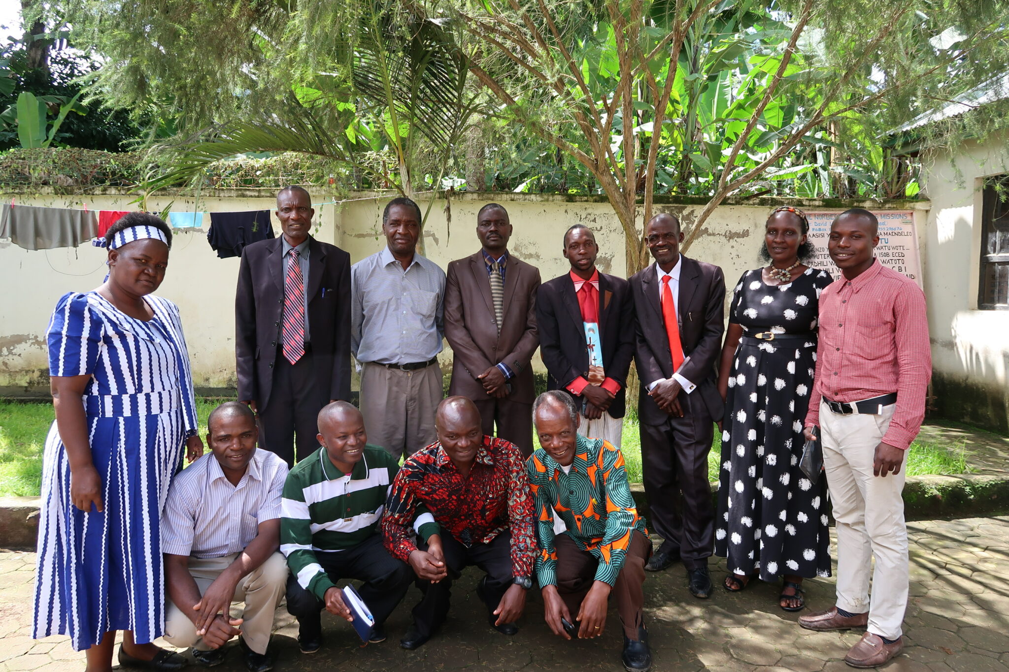 A group of Crossroads mentors in Tanzania