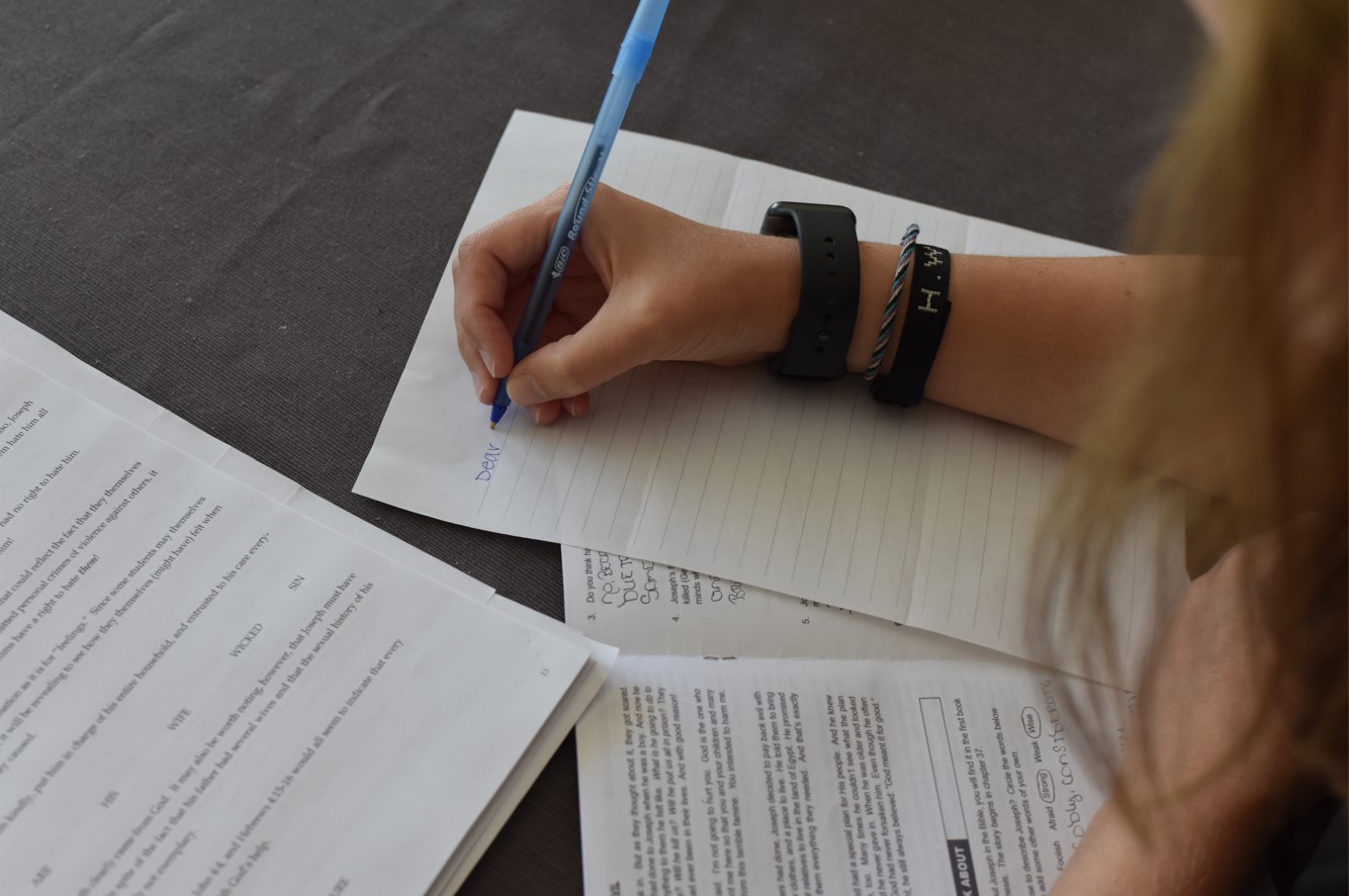 Crossroads Letter Writing